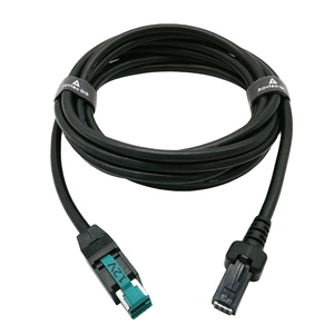 Powered USB 12V <strong>Cable</strong> USB to 2x3 Plug <strong>Cable</strong> 12V Power Usb Display <strong>Cable</strong> - Product Image 4