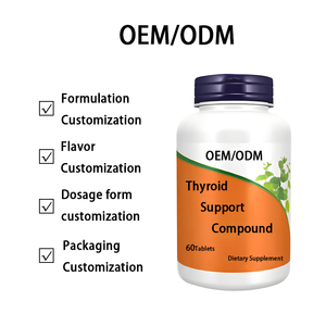 OEM/ODM tuyến giáp bổ sung với Iodine Selenium Kẽm Vitamin E phức tạp tuyến giáp máy tính bảng thực phẩm bổ sung cho nam giới và phụ nữ - Product Image 5