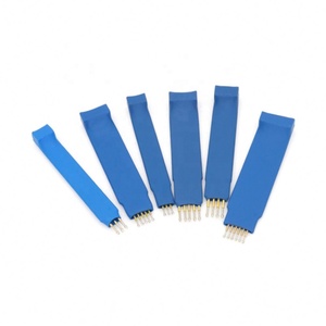 2,54 mm-4P 2,00 mm Testnadel Federnadel 4-Fuß-Unterstützung STC STM32 STM8 1 Chip Maschine brennen schreiben Mikrocontroller programmierung