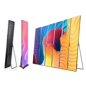 Lecede reklam ekleme ekranı dijital tabela kapalı HD oyuncu ekranı 4K çözünürlük taşınabilir Kiosk LED mevcuttur - Product Image 5