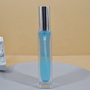 10ml 15ml 30ml 50ml 100ml bottiglie di profumo rettangolari di vetro riutilizzabili vuote per il contenitore cosmetico di fragranza liquida - Product Image 6