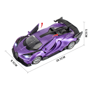 เปิดประตูไฟทํางานรถ RC 1/20 Scale วิทยุรีโมทคอนโทรล R/C รถของเล่นรุ่นยานพาหนะ - Product Image 5