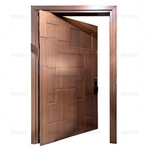 Dongyu Modern High-End özelleştirilmiş gravür tasarım ev giriş ön Pivot kapı Villa güvenlik zırhlı ön kapı - Product Image 2