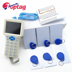 Tragbarer ID/IC-Karten ver vielfältiger 125-kHz-RFID-NFC-Kartenleser programmier barer Schreiber - Product Image 3