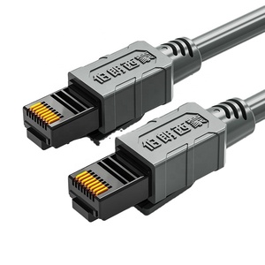 30M Cat6 Utp yama kablosu altın kaplama özel Led ekran ekleme Ethernet ağ kablosu - Product Image 1