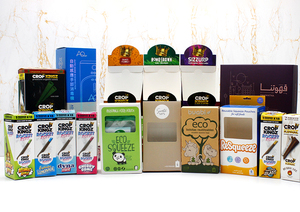 Custom Biodegradable Paper Cardboard Counter <strong>Display</strong> Cigar Packaging Kraft <strong>Box</strong> With <strong>Window</strong> - Product Image 2