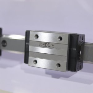 Guía lineal rectangular de bola de alta precisión, bloque de acero de alta capacidad de carga, componentes de rodamiento de riel lineal, industrias CNC - Product Image 2