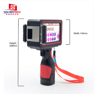 Zon In stock spedizione rapida stampante a getto d'inchiostro portatile multifunzione pistola stampante a getto manuale portatile per codifica data di scadenza - Product Image 1