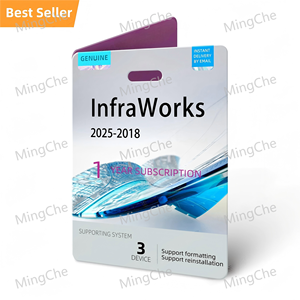 InfraWorks 2025/2024/2023/2022 PC para software de herramienta de dibujo de AutoCAD Suscripción de 1 año 24/7 Licencia de entrega de chat MAC - Product Image 1