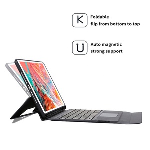 Factory Wholesale RGB Backlit <strong>Keyboard</strong> Case for iPad 9th 8th 7th Generation iPad 10 iPad 2 with USB Interface Trackpad Included - Product Image 5