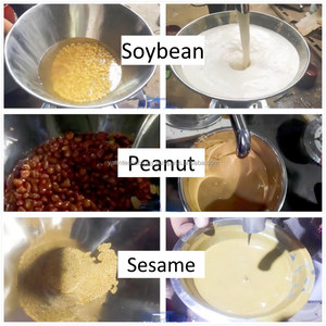 Máquina para hacer mantequilla de leche de vaca, pasta de Chile, frijol, otras máquinas de procesamiento de nueces de Tigre, nueces de almendra, molino coloidal de granos de cacao - Product Image 6