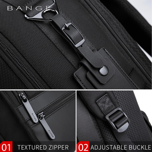 Bán Sỉ Trực Tiếp Từ Nhà Máy Ba Lô Công Sở Bange 15.6 Inch Ba Lô Máy Tính Xách Tay Nam - Product Image 5