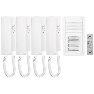 Door <strong>intercom</strong> <strong>system</strong> for a 4-family house, SET 904, 2-wire bus technology (9019734862) - Product Image 1