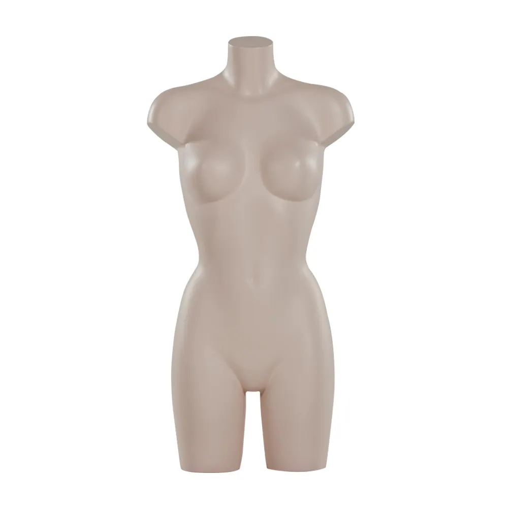 عرض الألياف الزجاجية بيكيني الجذع تمثال نصفي عارضة أزياء امرأة للملابس