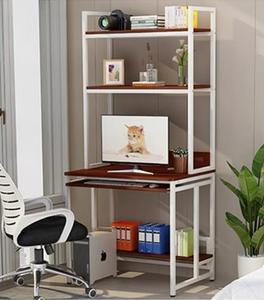 Книжная полка из регулируемого металлического материала для спальни - Product Image 1
