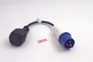 AJCEE 3pin 220V 16A ip44 CE付き産業用多出力プラグソケット - Product Image 5