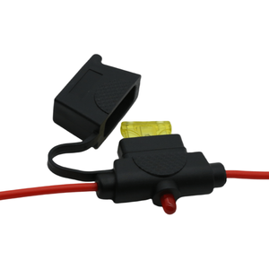 自動ヒューズホルダー高容量12V 24V 15A自動ヒューズ部品防水標準警告LEDライト付き - Product Image 5