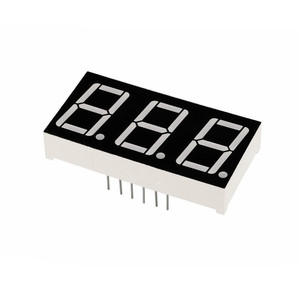 Ortak katot 3 bit Led yedi Segment ekran 0.56 inç 7 Segment Led ekran 3 basamak - Product Image 1