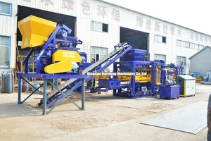 QT6-15 Concrete <strong>Blocks</strong> Making Machine Fully <strong>Automatic</strong> Pallet Packing <strong>Stacker</strong> System Hydraulic Machine - Product Image 4