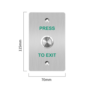 IP67 Stainless Steel Waterproof <strong>Push</strong> to <strong>Exit</strong> <strong>Button</strong> for Outdoor Access Control <strong>System</strong> - Product Image 6