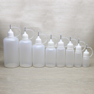 <strong>3ml</strong> 5ml 10ml 15ml 20ml 30ml 50ml 60ml 100ml 120ml <strong>PE</strong> Plastic Squeezable <strong>Dropper</strong> <strong>Bottles</strong> With Needle Tip Caps for Glue/Liquid/Oil - Product Image 6