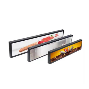 <strong>WiFi</strong> Network <strong>LCD</strong> Digital Signage <strong>Ad</strong> <strong>Player</strong> Stretched Bar Type <strong>LCD</strong> Shelf Screen Shop <strong>LCD</strong> Advertising <strong>Display</strong> - Product Image 1