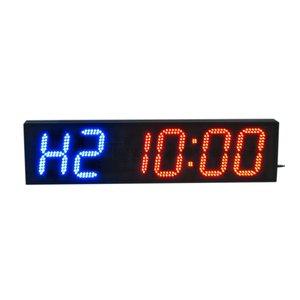 6 pollici 6 cifre LED guantoni da boxe timer palestra orologio timer - Product Image 4