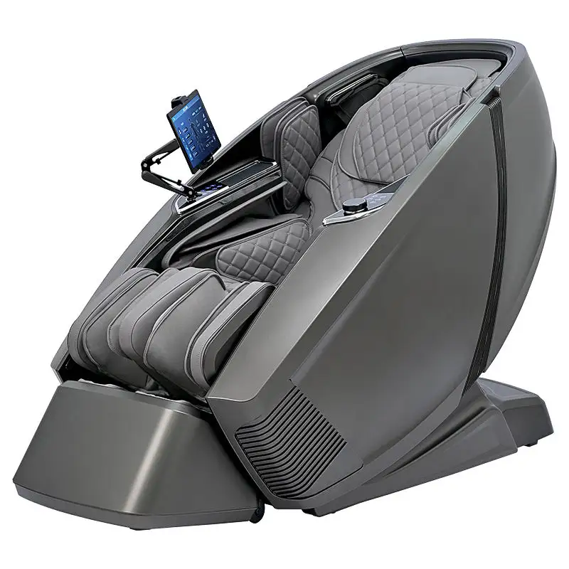 Silla de masaje eléctrica Leercon Top Fashion Luxury Space Capsule Intelligent Relax SL Track Full Body Zero Gravity 4D