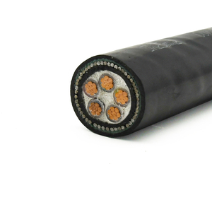 600/1000v נחושת xlpe מבודד pvc משובצים חוט פלדה גלוון פלדה מרוסק pvc sheed 2-5 כבל כוח xsp