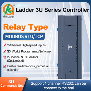 Scaletta diagramma PLC 32 ingresso 32 uscita relè controllore logico programmabile analogico 8 impulsi Modbus Rtu con RS232 rrs485 Lan