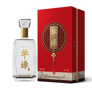 江苏今世缘华苑富春山重味中国白酒52% vol陈酿葡萄酒500毫升带盒装2019年