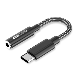 Type-<strong>C</strong> to 3.5mm ALC5686 Digital Audio Adapter HiFi Ear for Android Devices Enhanced Data Cables