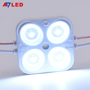 Modulo Abs <strong>4</strong> Lamp Square Ip67 Outdoor Waterproof <strong>Led</strong> Module 12 <strong>V</strong> 170 Degree Lens 4Led Dc Module for 40-100Mm Depth Light Box - Product Image 6