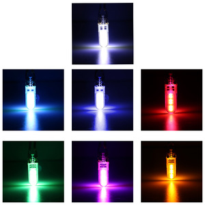 Strobe T10 W5W 194 168 White Blue <strong>Red</strong> Green COB <strong>12V</strong> Silica Gel Strobe Flash Light Car <strong>LED</strong> Bulbs <strong>LED</strong> 501 W5W <strong>LED</strong> Bulb Lights T10 - Product Image 2