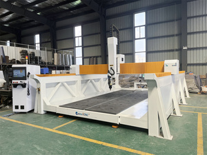 Cabezal oscilante hundido Cambiador automático de herramientas de 4 ejes Enrutador CNC para modelo de escultura - Product Image 6