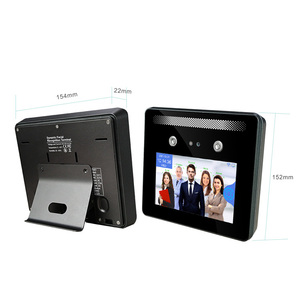 Software SDK gratuito, máquina de asistencia de tiempo de reconocimiento facial dinámico AI de 5 pulgadas, sistema de Control DE ACCESO facial con código QR RFID de disco USB - Product Image 6