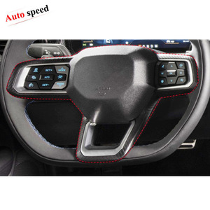 Steering Wheel Button Frame Sticker Cover Trim <strong>Decal</strong> for <strong>Ford</strong> Mustang - Product Image 3