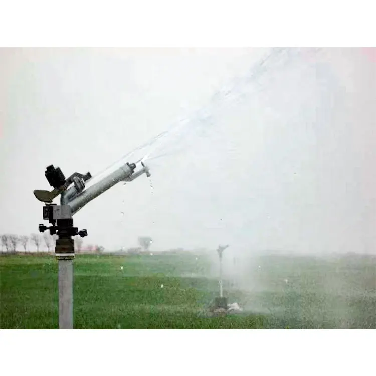 Tarımsal sulama yağmurlama sistemi 1 1/2 kadın çinko alaşımı büyük yağmur tabancası bahçe Aspersor