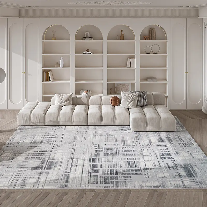 Tappeto di qualsiasi dimensione moderna semplice avanzata semplice tavolo tappeto tappetino coperta da comodino