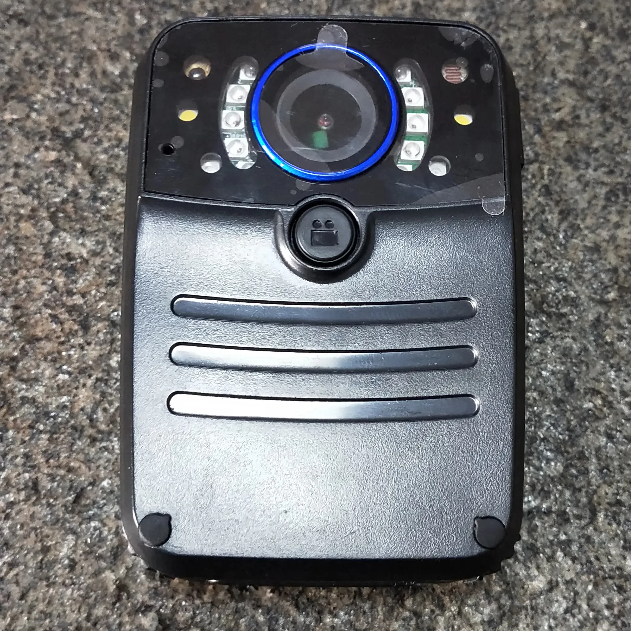 Dispositivo de gravação infravermelho portátil com câmera de visão noturna para aplicação da lei noturna