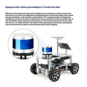 Hochpräziser autonomer Außen roboter mit ROS-Cluster-Steuerung für die Autoware-Navigations robotik mit mehreren Flugzeugen - Product Image 3
