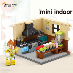 Dream Home Professional <strong>Building</strong> <strong>Block</strong> Play Set Kids DIY <strong>Block</strong> Assemble Plastic <strong>Building</strong> Bricks <strong>Building</strong> <strong>Block</strong> Sets - Product Image 3