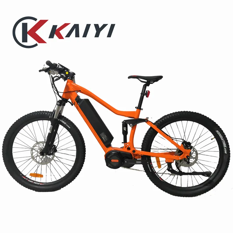 KAIYI 1000w 48V 52V Pasion E Bike Mountain Bicycle Electric Bike Retro China Lithium Battery Aluminum Alloy Sensor 9 Speed 21AH