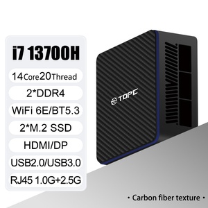 TOPC高性能ミニPC I7/i9/i5 DDR4 * 2デュアルネットワークポート4GB SSDビジネスオフィスゲームホーム用超clearQuad - Product Image 4