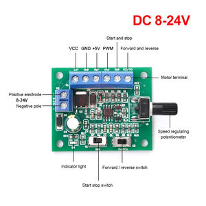 PWM-Geschwindigkeitssteuerungskabel mit bürstenlosem Motorantrieb DC8-24V bürstenloser Gleichstrommotor-Gouverneur - Product Image 5