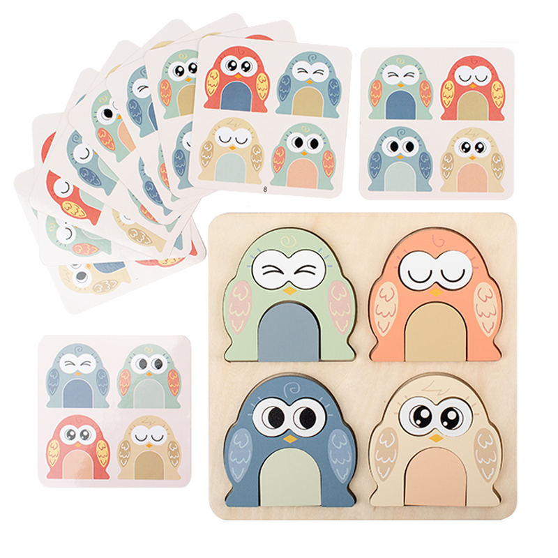 Owl Matching Puzzle