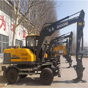 Cargadora de ruedas Excavadora Log Material Loader para silvicultura y tala - Product Image 6