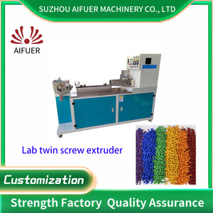 Small Scale Mini Lab Model Twin Screw <strong>Extruder</strong> Plastics <strong>Polymer</strong> Granules Compound Granulator <strong>Extruder</strong>