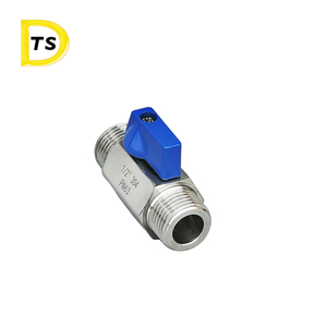 卫生不锈钢电动母公气体迷你手动迷你适配器双向球阀外螺纹 - Product Image 2