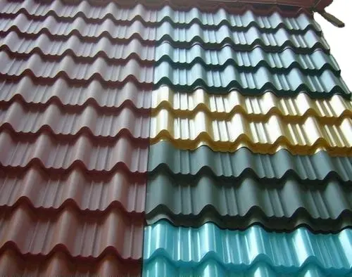 Galvanized Glazed Tile PPGI/PPGL RAL Bright Mirror Color Grade Powder Coating Factory Price